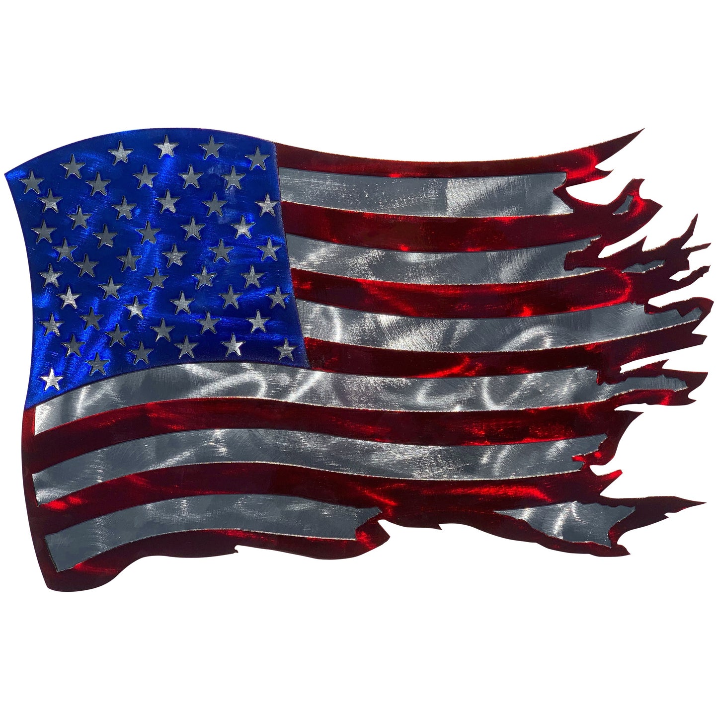 American Flag Metal Wall Decor