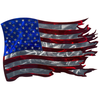 American Flag Metal Wall Decor