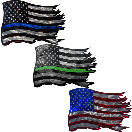 American Flag Metal Wall Decor