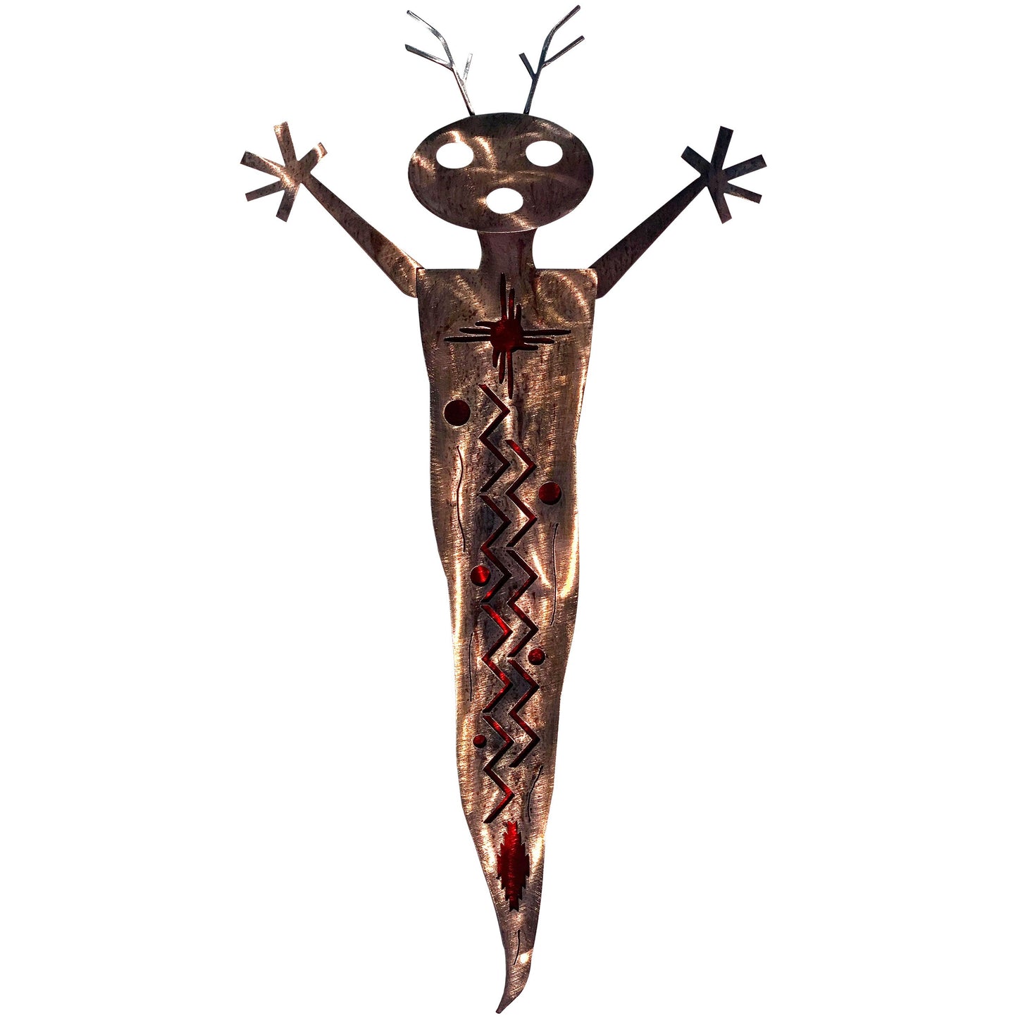 Alien Shaman Metal Wall Decor