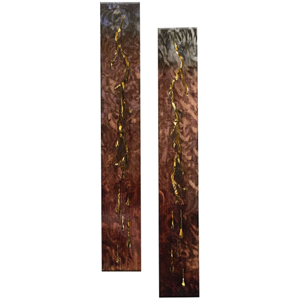 Lightning Metal Wall Decor Set