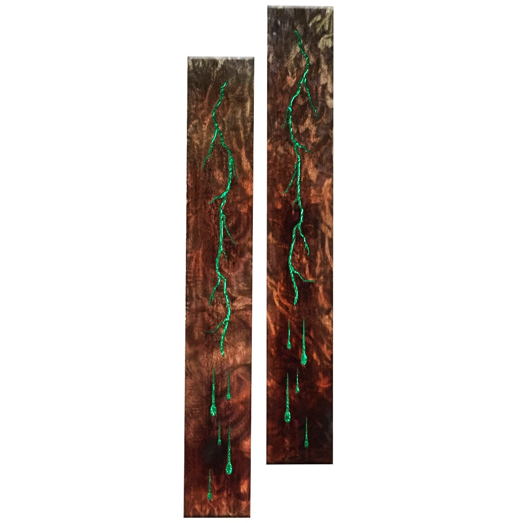Lightning Metal Wall Decor Set