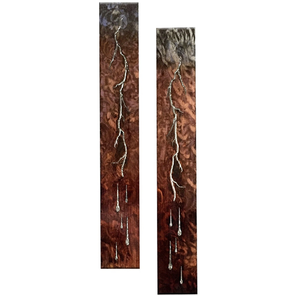 Lightning Metal Wall Decor Set