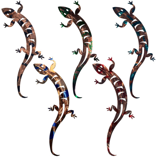 Lizard Metal Wall Decor