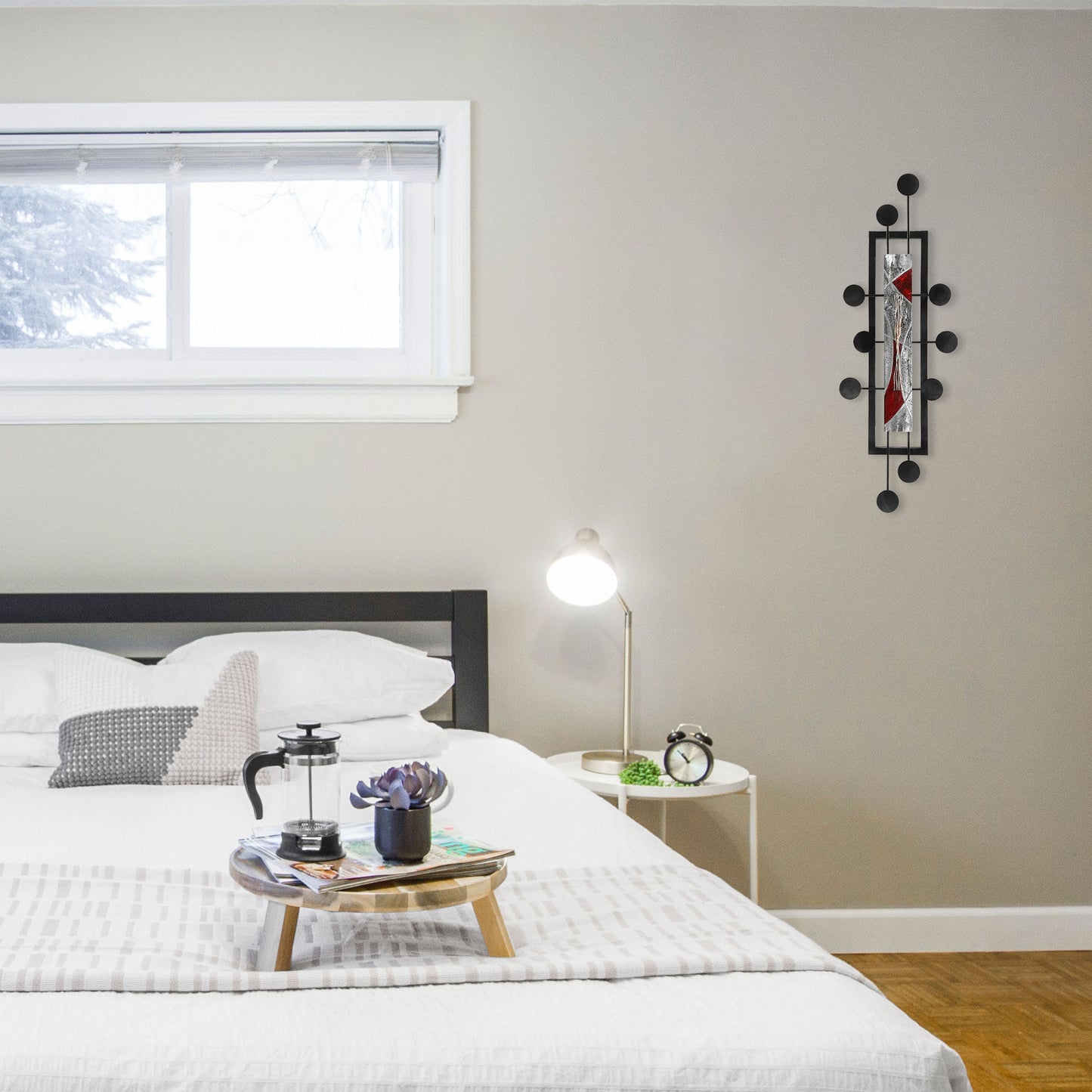 Space Hub Metal Wall Decor