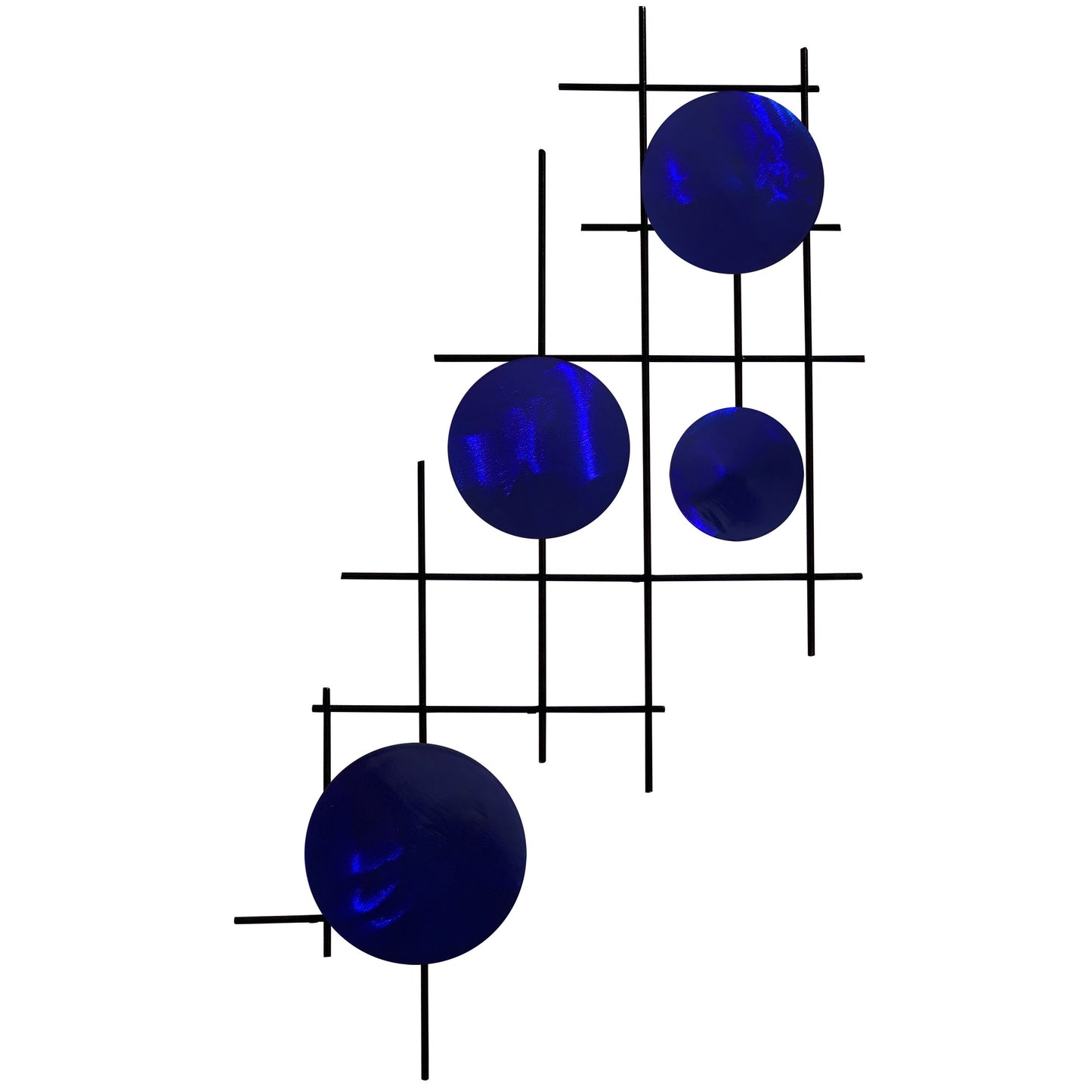 Satellite Circles Metal Wall Decor