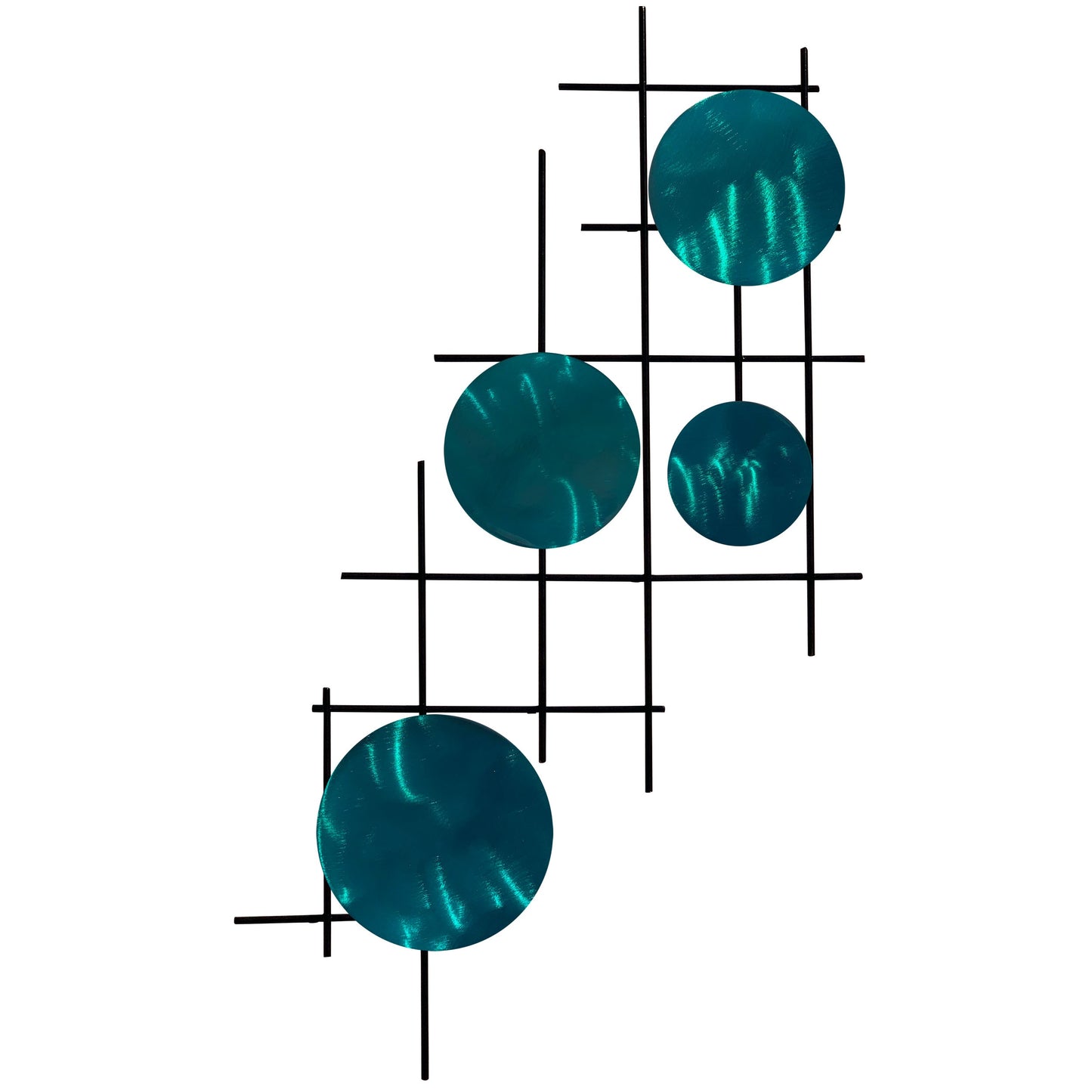 Satellite Circles Metal Wall Decor