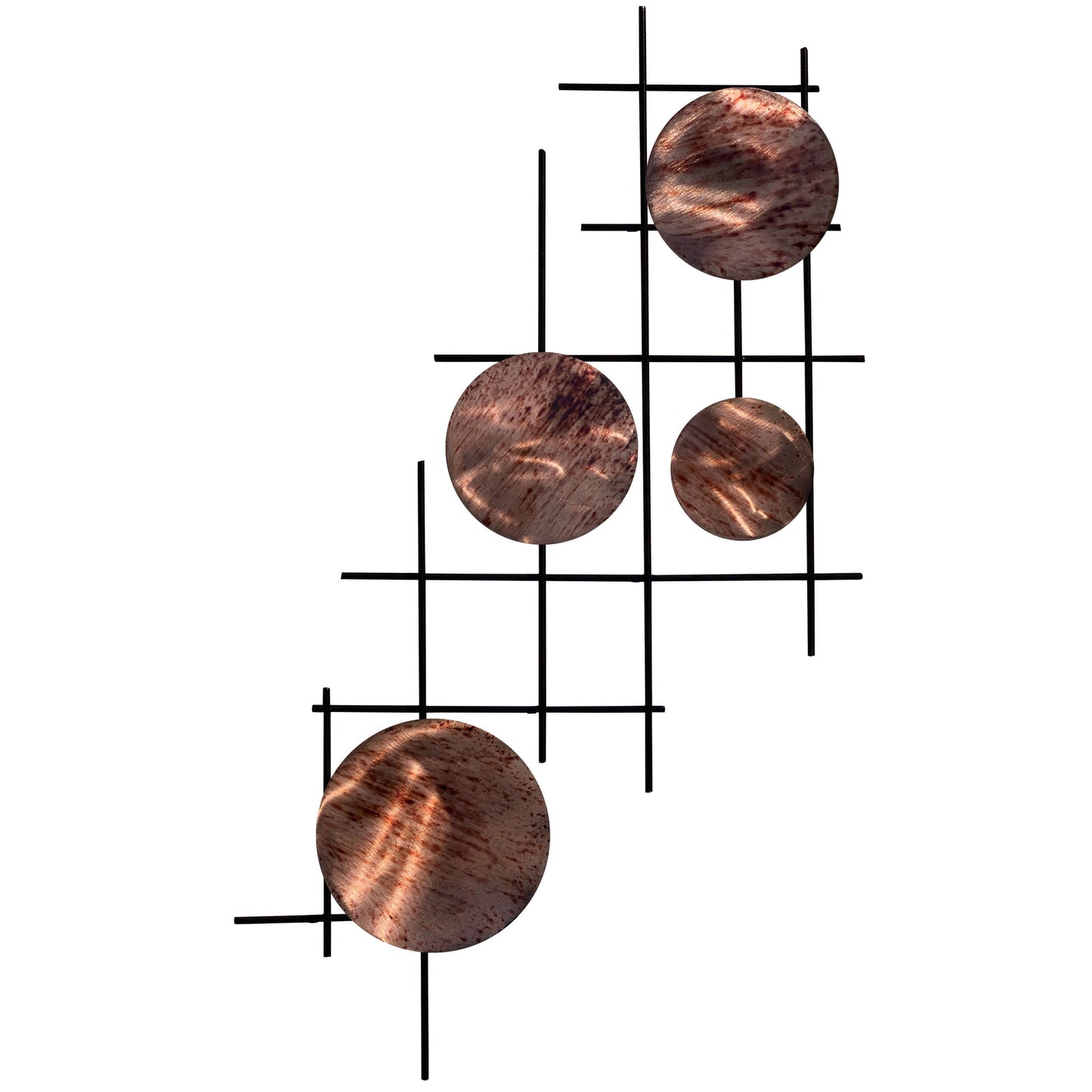 Satellite Circles Metal Wall Decor