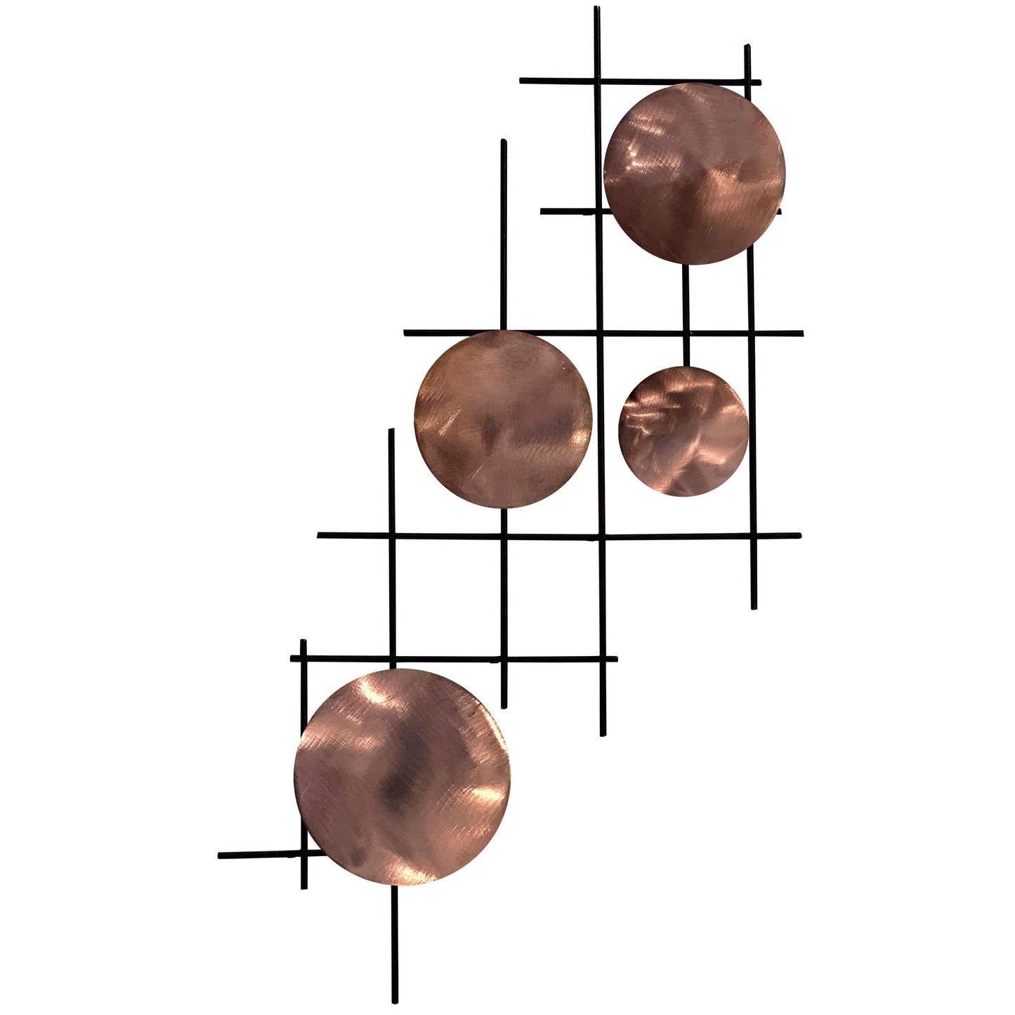 Satellite Circles Metal Wall Decor