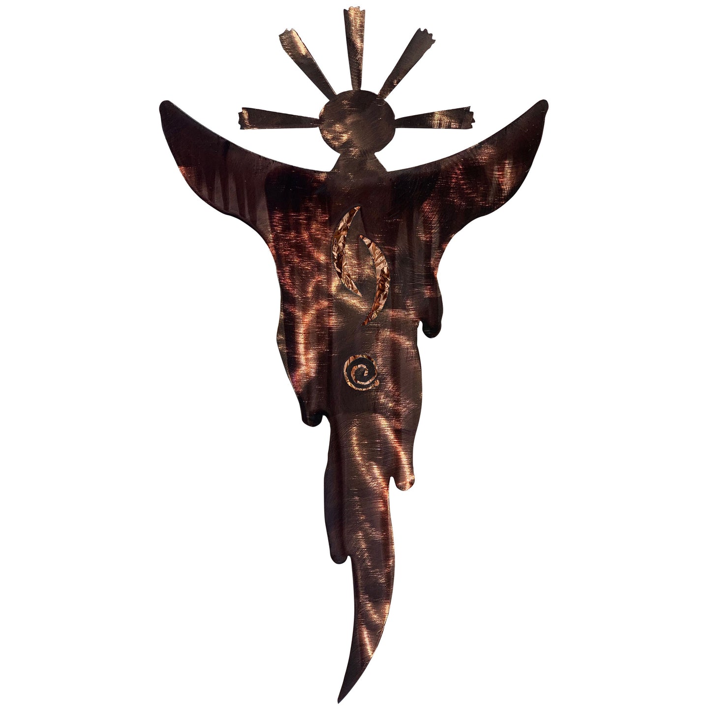 Smoke Spirit - Moon Metal Wall Decor