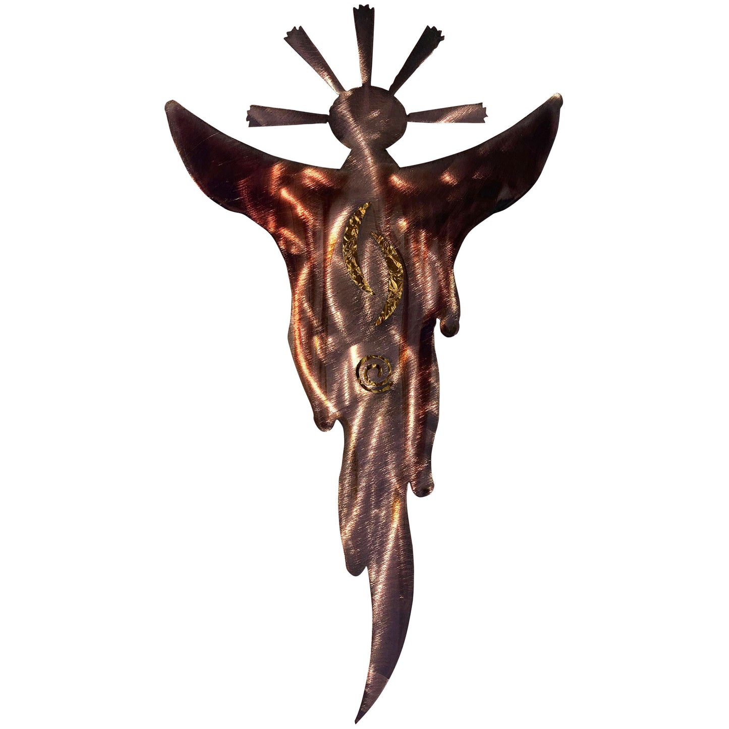 Smoke Spirit - Moon Metal Wall Decor