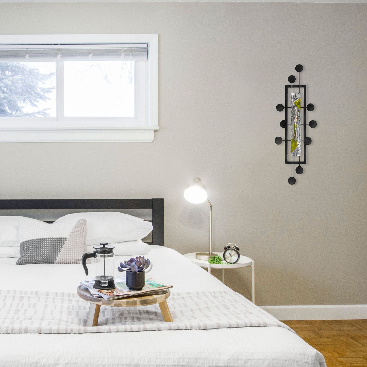 Space Hub Metal Wall Decor