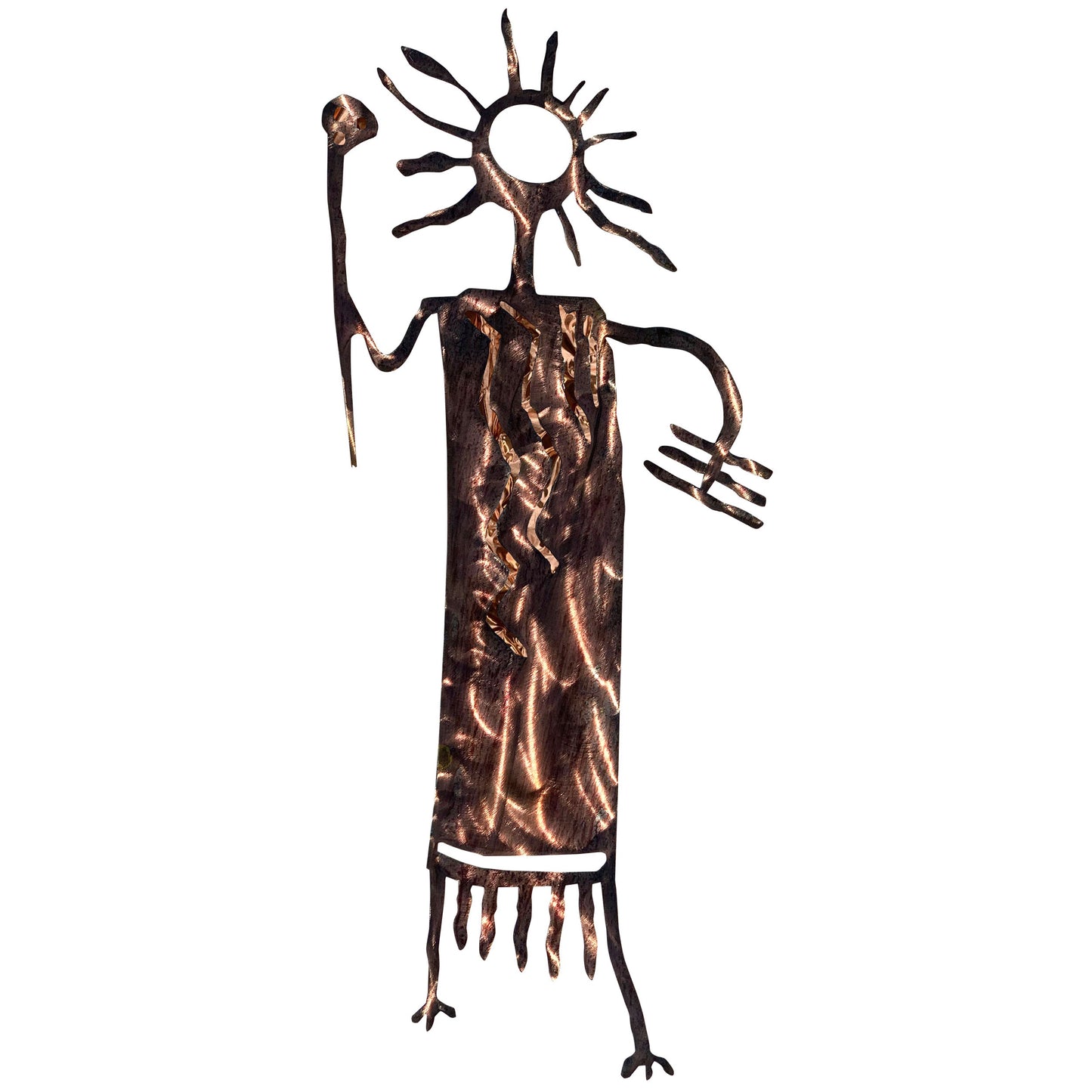 Petroglyph Ted Metal Wall Decor