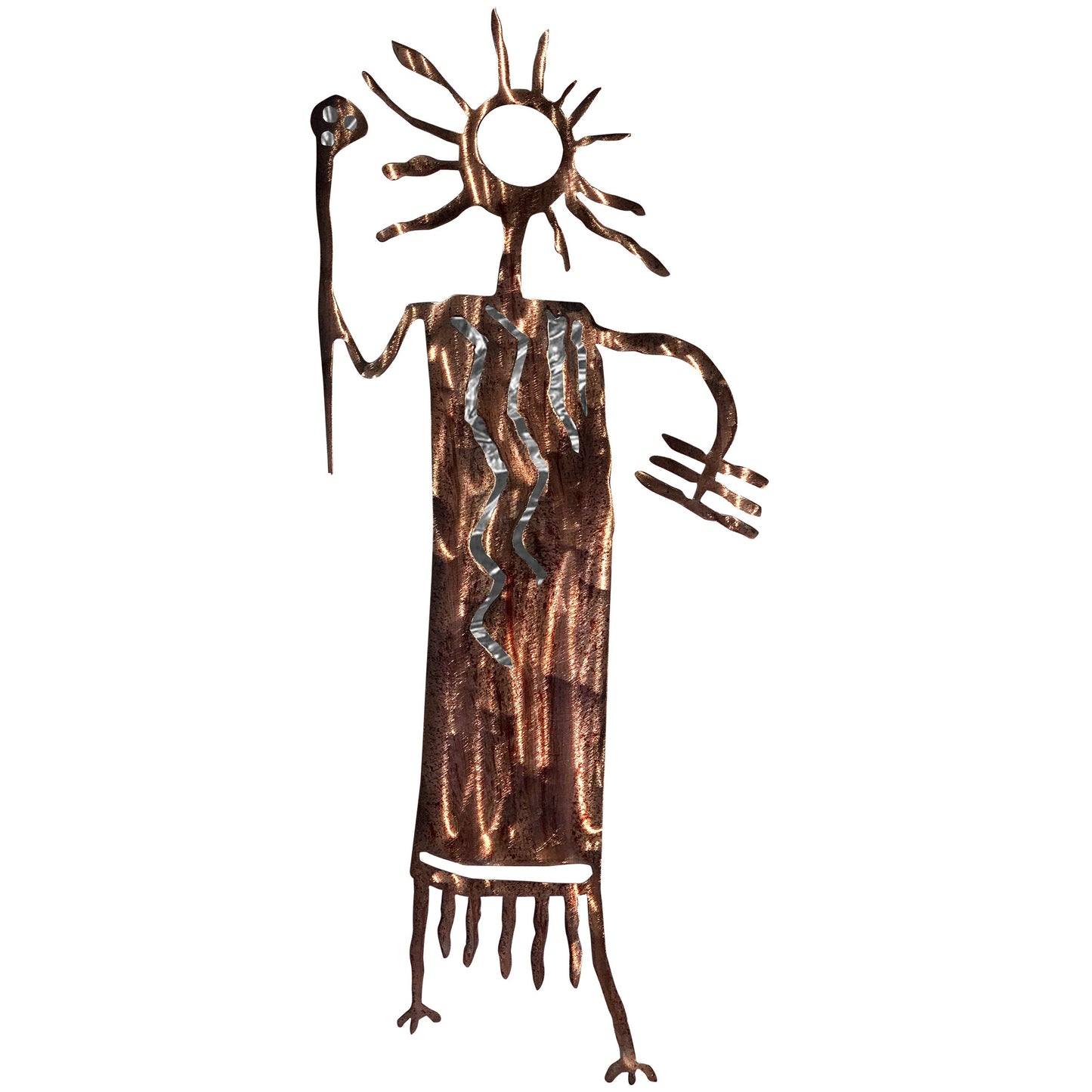 Petroglyph Ted Metal Wall Decor