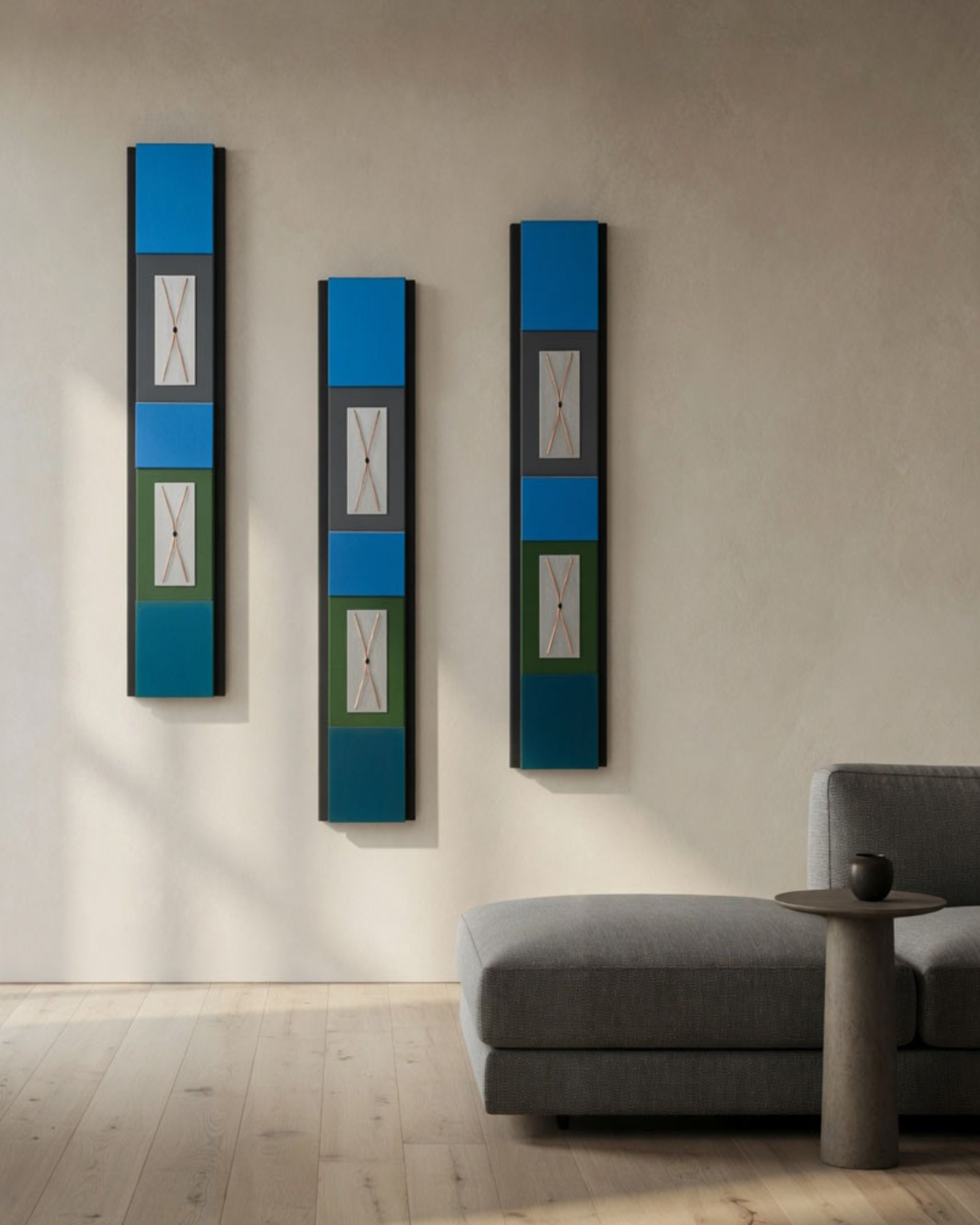 Meyerdirk Art wall sculpture in situ